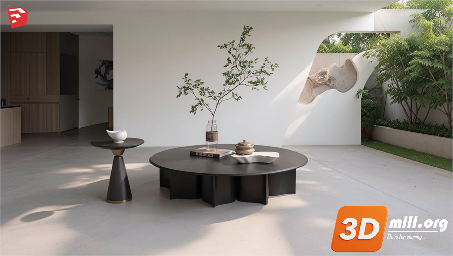 Tea Table Skp Files 